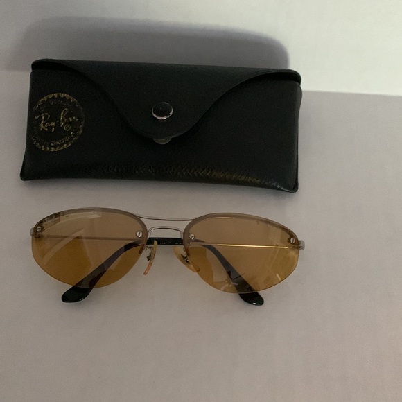 Ray-Ban Vintage Aviator Half Rimless sunglasses. - Picture 4 of 7